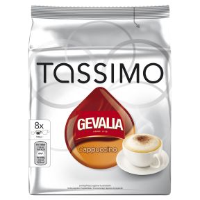 Gevalia Tassimo Cappuccino kahvikapselit, 8 annosta