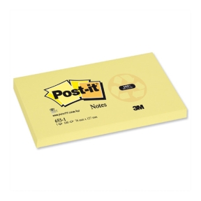 Post-it 655, 76x127 mm, 12 kpl