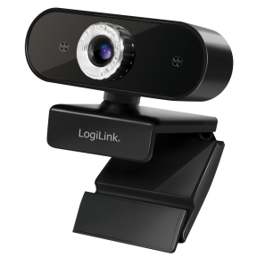 LogiLink Webbkamera HD 1080p mikrofonilla