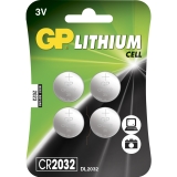 GP CR2032, 4-pack