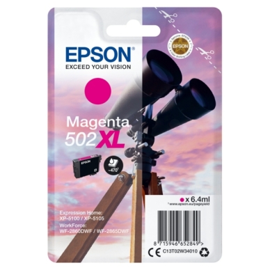 EPSON alt EPSON 502XL Mustepatruuna Magenta