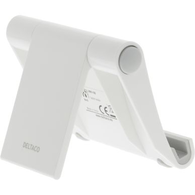DELTACO alt DELTACO foldable pad stand, White plastic