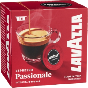 Lavazza Espresso Appassionatamente kaffekapsler, 16 port.