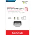 Sandisk USB hukommelse 3.1 Ultra Dual 256GB Typ C