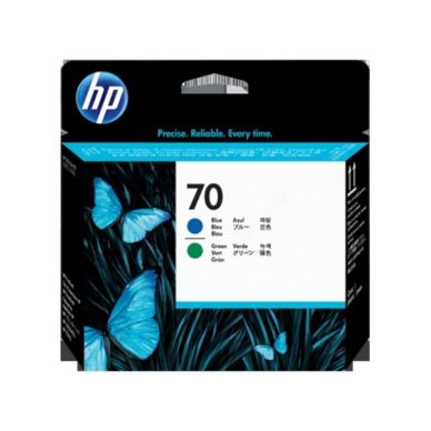 HP alt HP 70 Printhoved blå