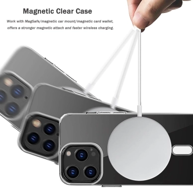 Turtos alt Mobilcover MagSafe Clear iPhone 15 Pro