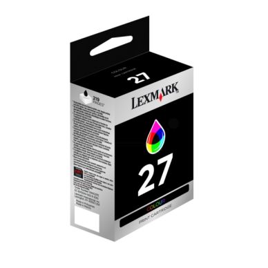 LEXMARK alt LEXMARK 27HC Mustepatruuna 3-väri