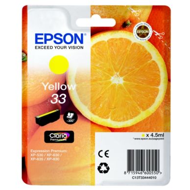 EPSON alt EPSON 33 Mustepatruuna Keltainen