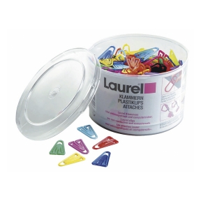 Plastikclips Laurel 25 mm, 500 stk.