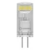 LED lampe 1,5W/827 Klar G4