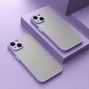 Mobildeksel Shockproof iPhone 15, Purple