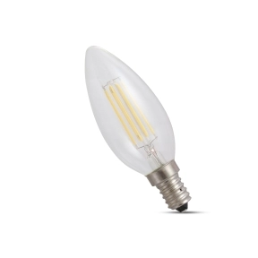 E14 Lysekronelampe 4W 1800K 340 lumen