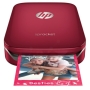 HP HP Sprocket Photo Printer red mustepatruunat