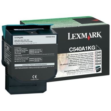 LEXMARK alt Tonerkassette sort 1.000 sider return