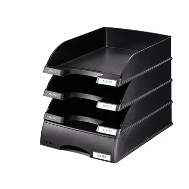 Brevbakke Leitz Plus sort