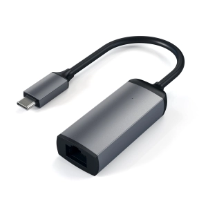 Satechi Adapter USB-C till Gigabit Ethernet, Space Gray