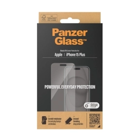 PanzerGlass Skærmbeskytter iPhone 15 Plus Classic Fit