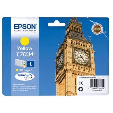 EPSON alt EPSON T7034 Mustepatruuna Keltainen