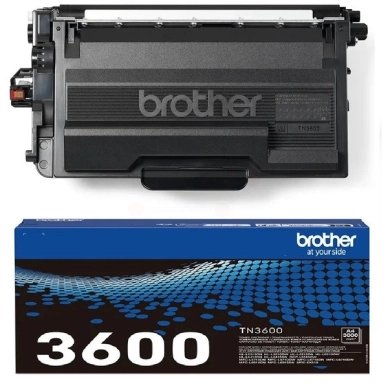 BROTHER alt Brother 3600 Tonerkassette, sort