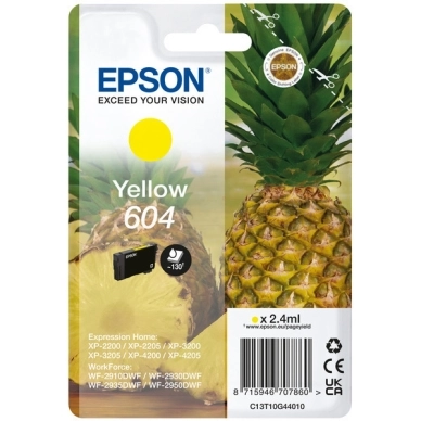 EPSON alt Epson 604 Bläckpatron gul
