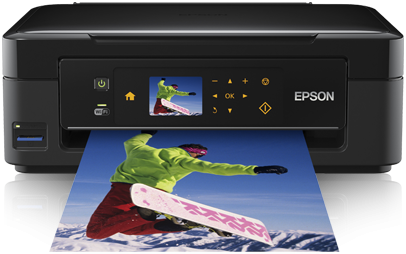 EPSON EPSON Expression Home XP-405WH mustepatruunat