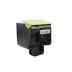 Tonerkassett, ersätter Lexmark C242XK0 Svart
