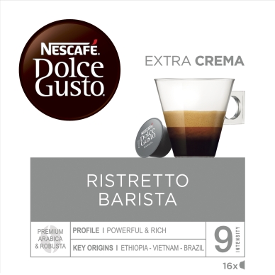 Dolce gusto alt Dolce Gusto Ristretto Barista kaffekapslar, 16 port
