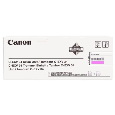 CANON alt CANON C-EXV 34 Tromle Magenta