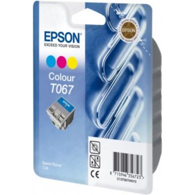 EPSON alt EPSON T067 Bläckpatron Tre-färg