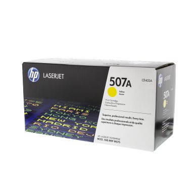 HP alt HP 507A Tonerkassette Gul