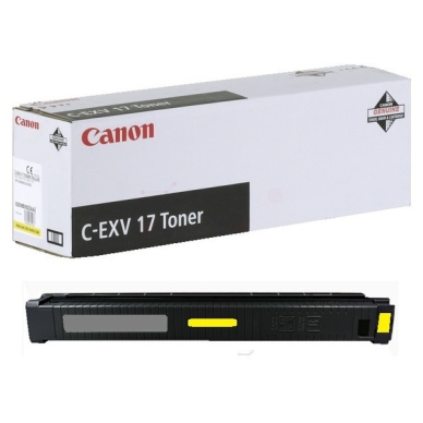 CANON alt CANON C-EXV 17 Tonerkassett Gul