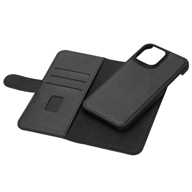 Gear alt GEAR-lompakkokotelo iPhone 13 Pro Max 2in1, musta