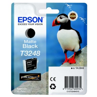EPSON alt EPSON T3248 Bläckpatron Mattsvart