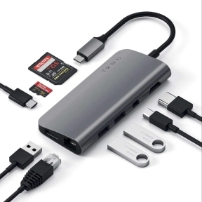 Satechi USB-C Multimedie Adapter 4K HDMI, Space Grey