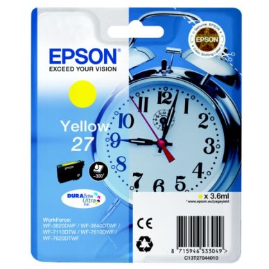 EPSON alt EPSON 27 Mustepatruuna Keltainen