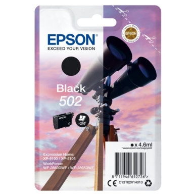 EPSON alt EPSON 502 Blækpatron sort