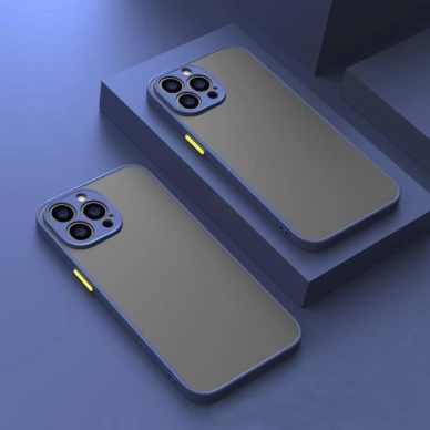 Turtos alt Mobilcover Shockproof iPhone 15 Pro Max, Navy Blue