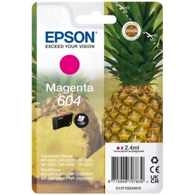 EPSON alt Epson 604 Blækpatron magenta