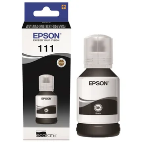 EPSON 111 Blækflaske sort