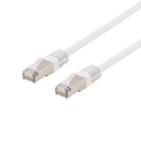 S/FTP Cat6 patchkabel, delta-certificeret, LSZH, 3m, hvid