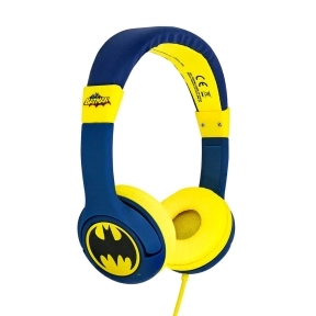 Batman Hodetelefon Junior On-Ear Blå Batlogo