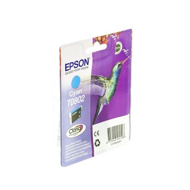EPSON alt EPSON T0802 Blækpatron Cyan