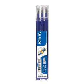 Refill 3-pak FriXion udviskeligt blæk 0,7 blå