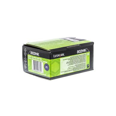 LEXMARK alt LEXMARK 802HK Tonerkassette sort