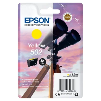 EPSON 502 Blækpatron Gul EPSON 502 Blækpatron Gul