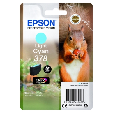 EPSON alt EPSON 378 Mustepatruuna vaalea cyan