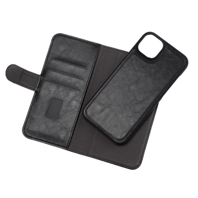 Gear alt GEAR tegnebog taske iPhone 14 Plus 2in1, sort