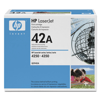 HP alt HP 42A Tonerkassette sort