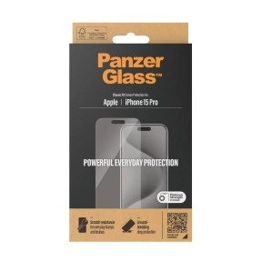 PanzerGlass Skærmbeskytter iPhone 15 Pro Classic Fit