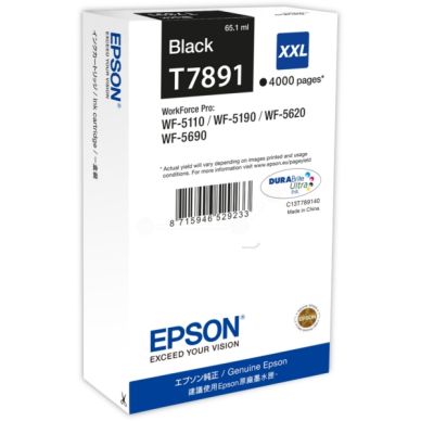 EPSON alt EPSON T7891 Blækpatron sort